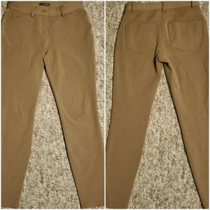 Express tan jeggings size 2R, fits ankle length
